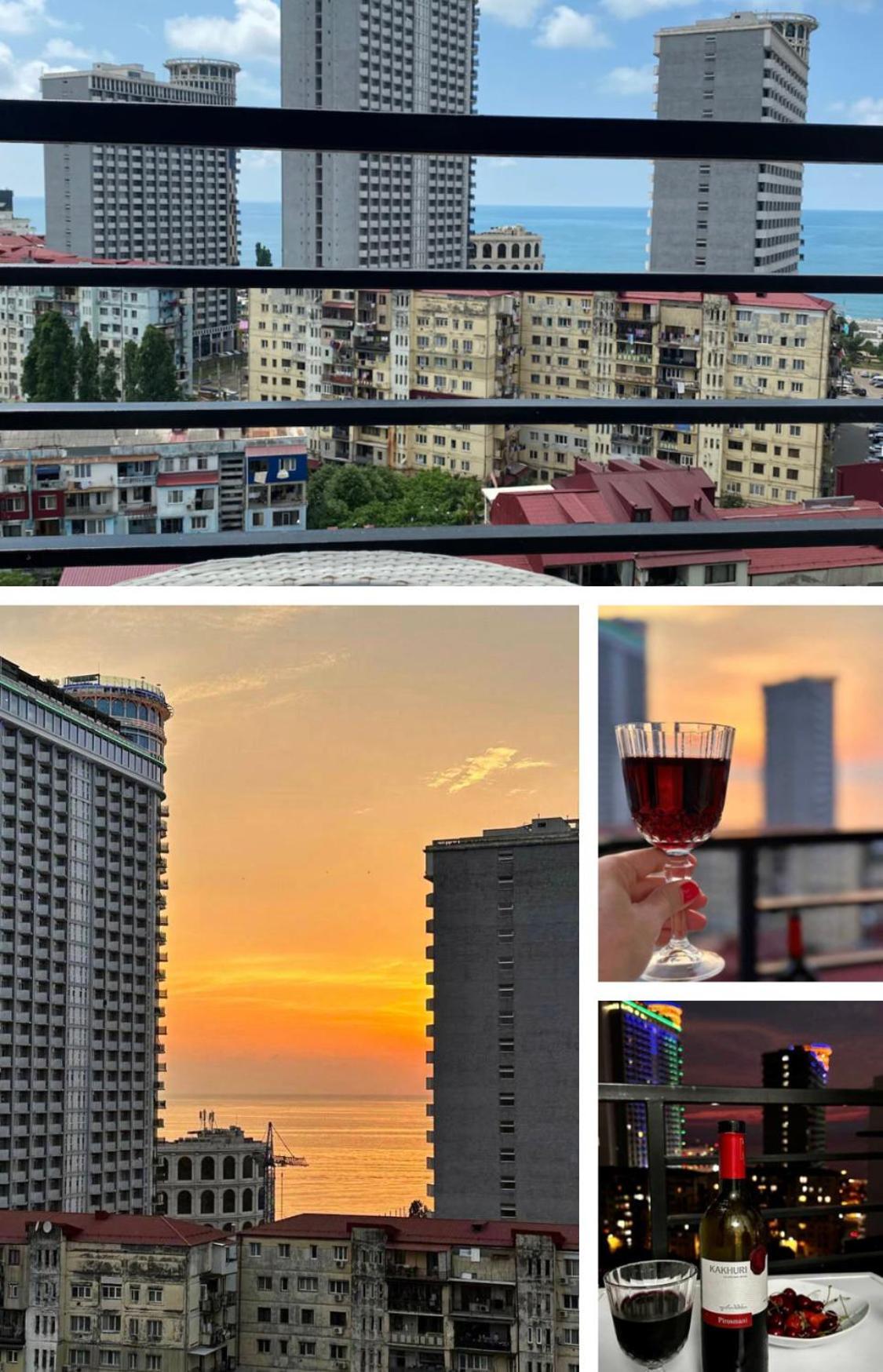 Апартаменты Pirosmani 18D, 14 Floor Батуми Экстерьер фото